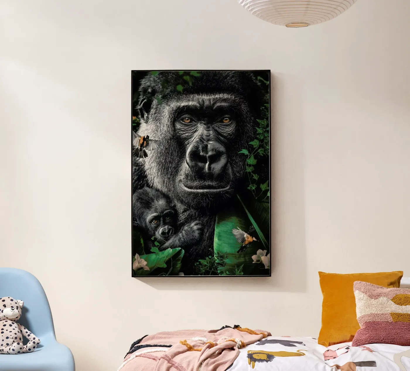 Gorilla plexiglas de Wouter Rikken