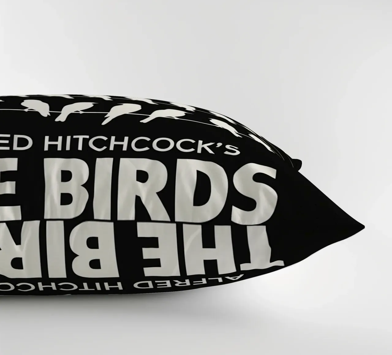 The Birds Print cuscino da MoviesArt
