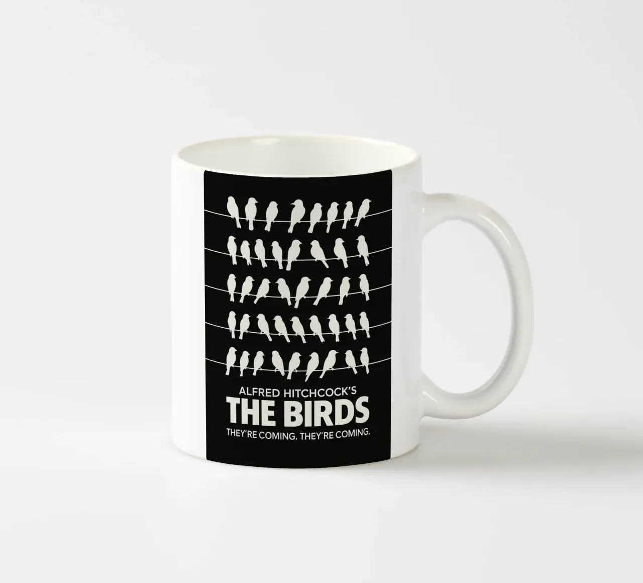 The Birds Print tazza in ceramica da MoviesArt