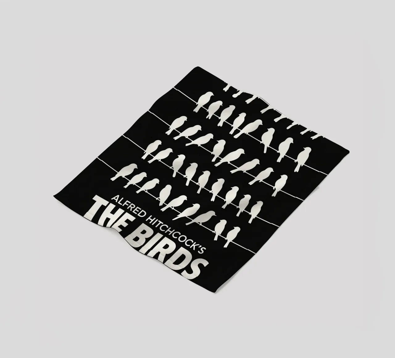The Birds Print coperta in pile da MoviesArt