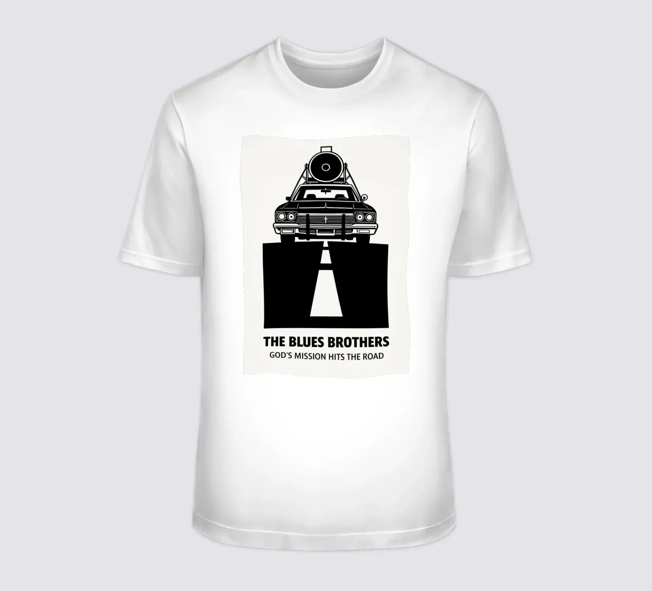The Blues Brothers Print t-shirt da MoviesArt