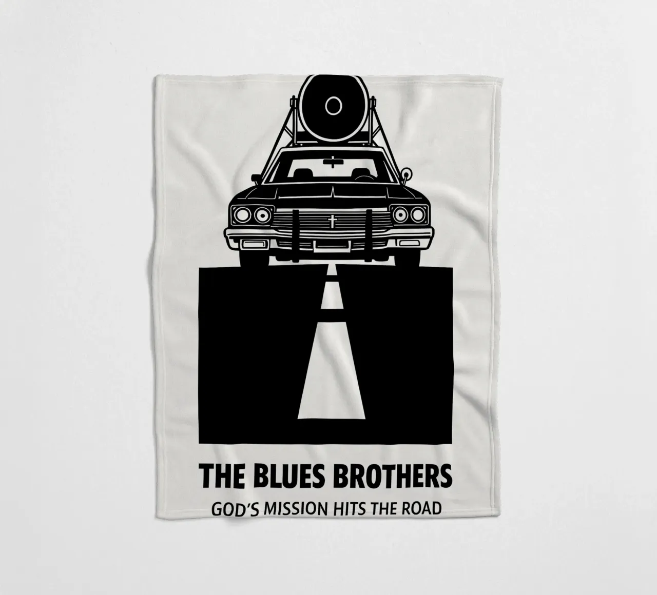 The Blues Brothers Print coperta in pile da MoviesArt