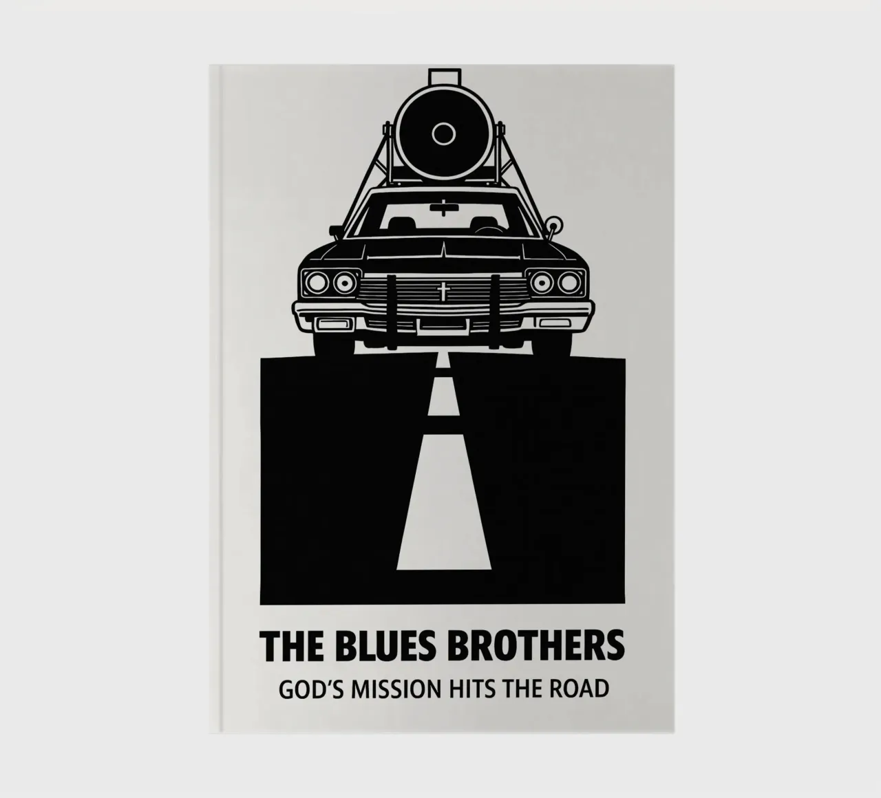 The Blues Brothers Print notebook by MoviesArt