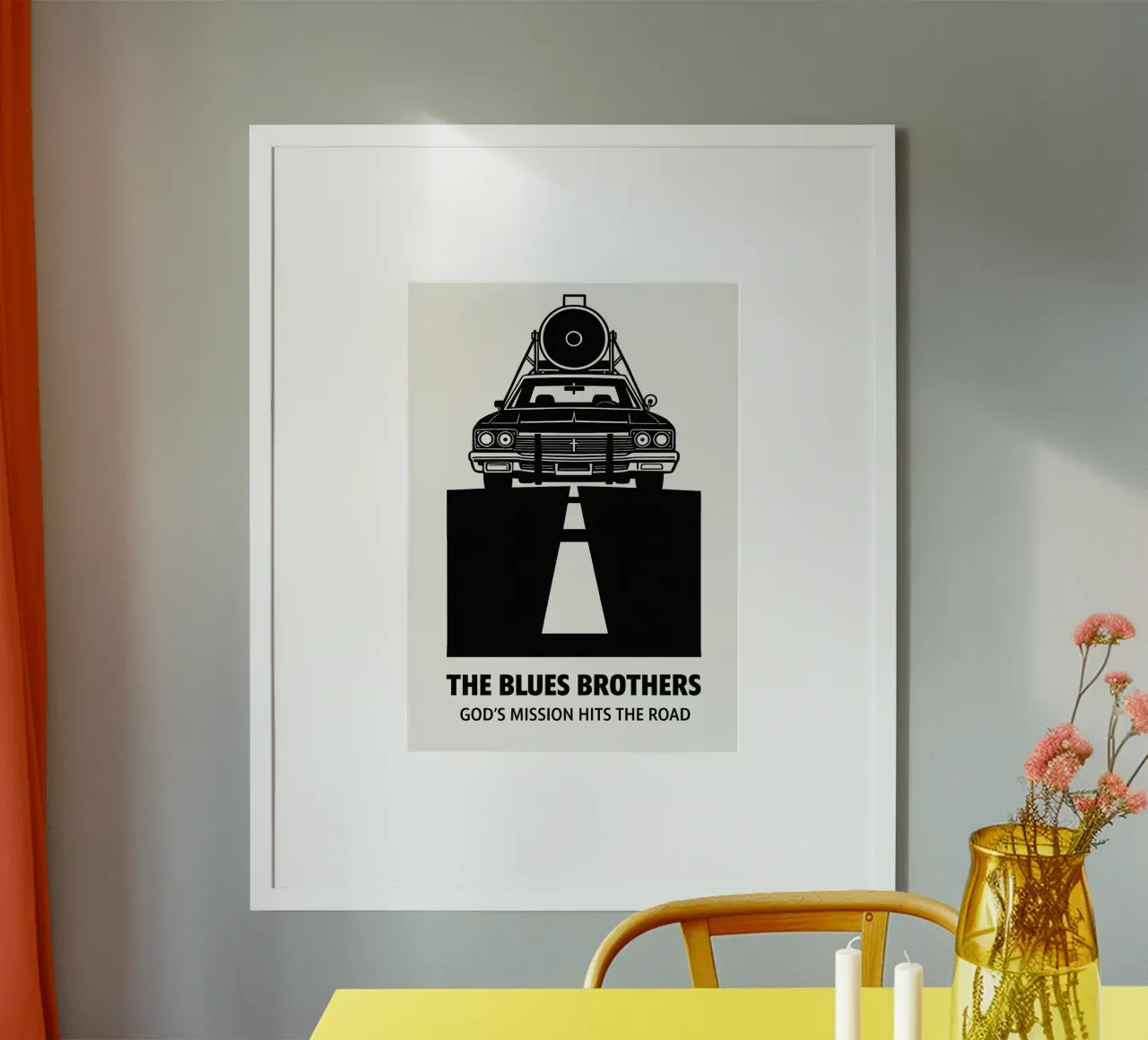 The Blues Brothers Print carta hahnemühle da MoviesArt