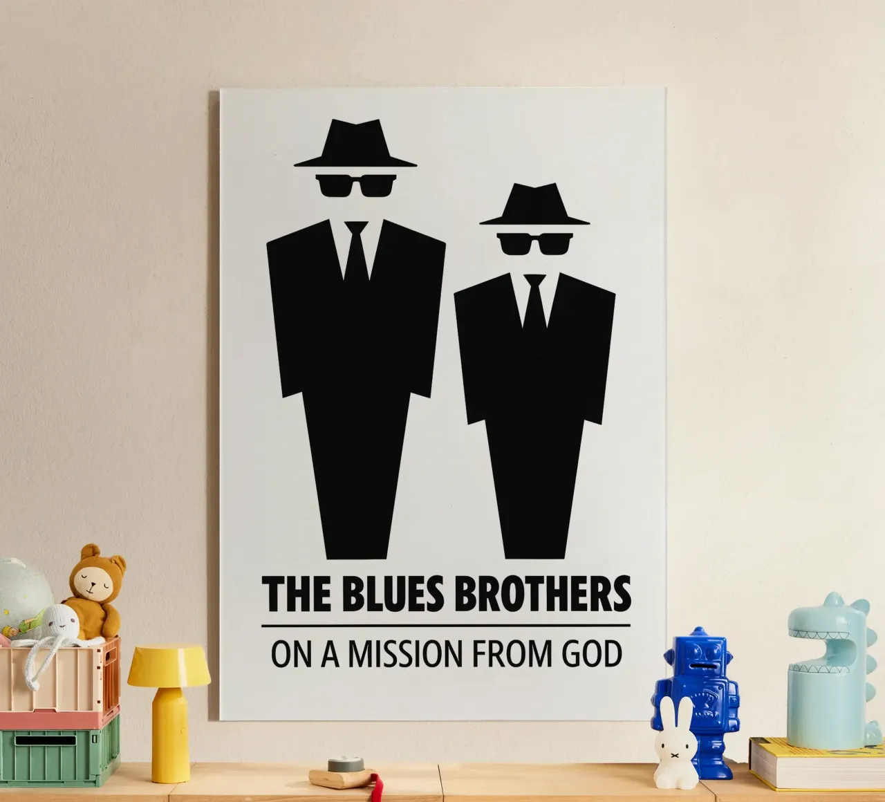 The Blues Brothers Print Acryl-Glas von MoviesArt