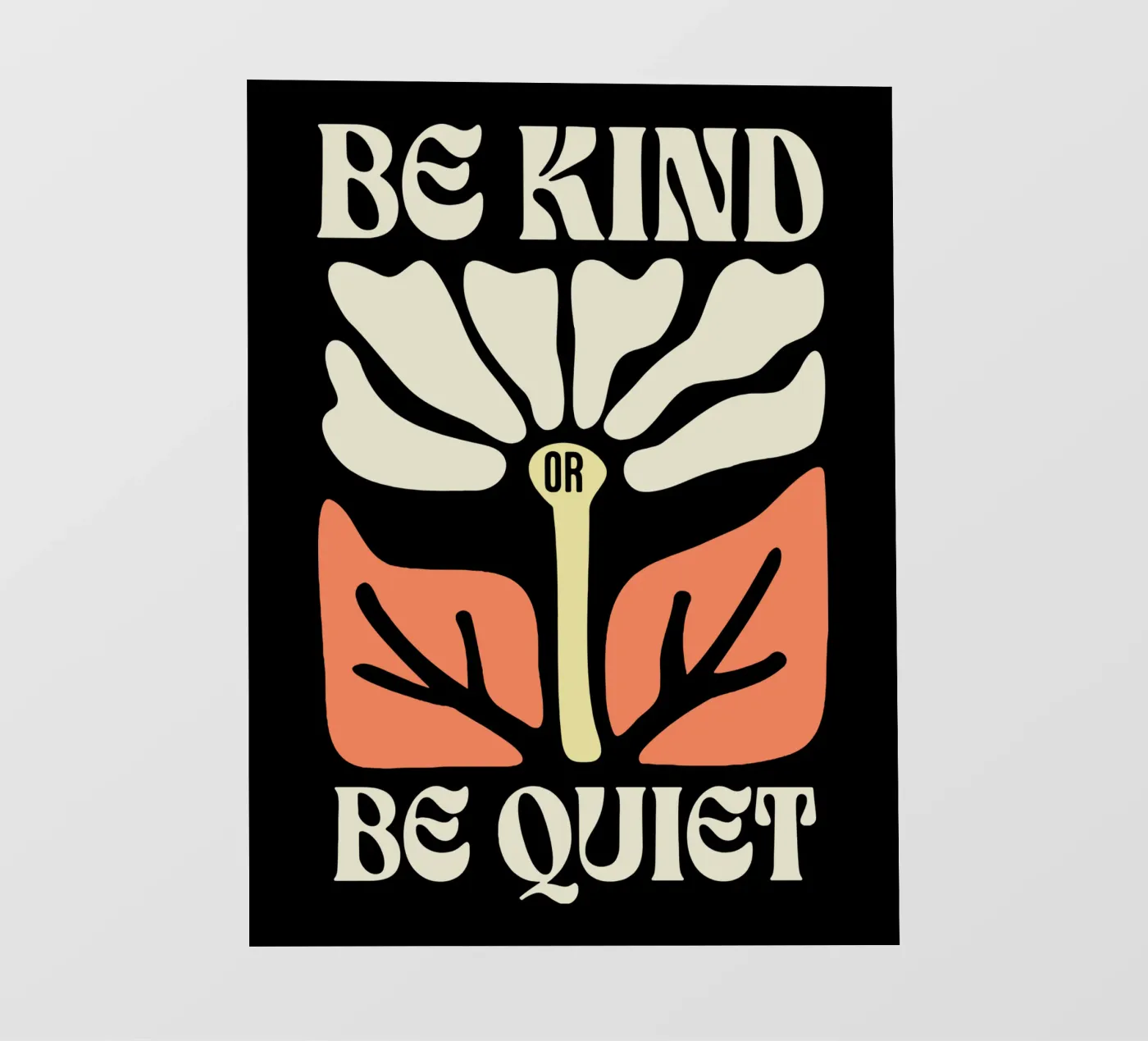 Be Kind or be quiet film rétro-éclairé de Gunawan Rb