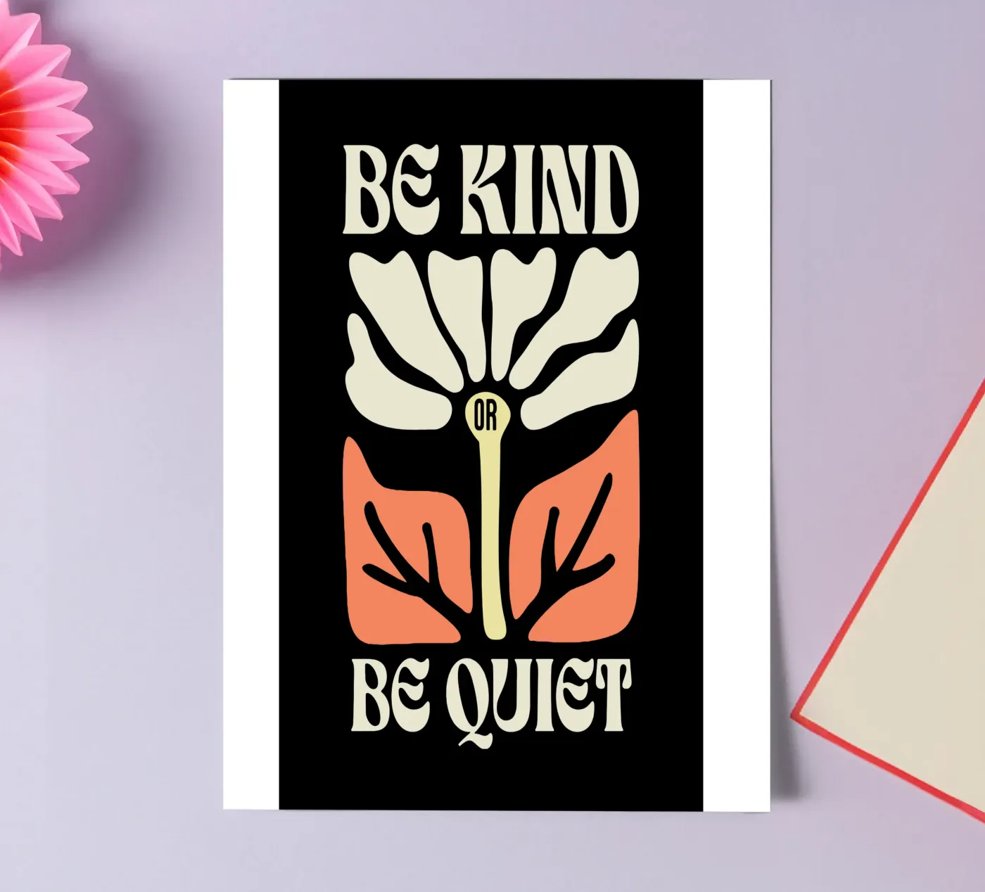 Sei freundlich oder sei still Stickerbogen von Gunawan Rb