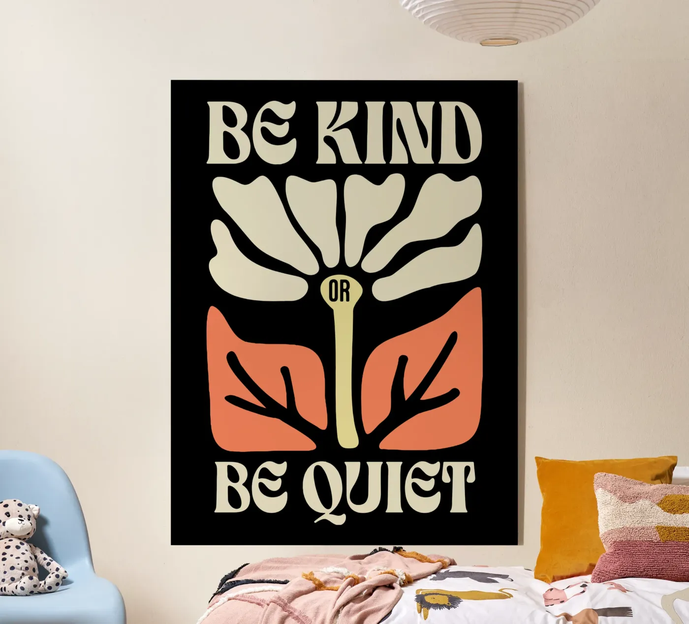 Be Kind or be quiet plexiglass da Gunawan Rb