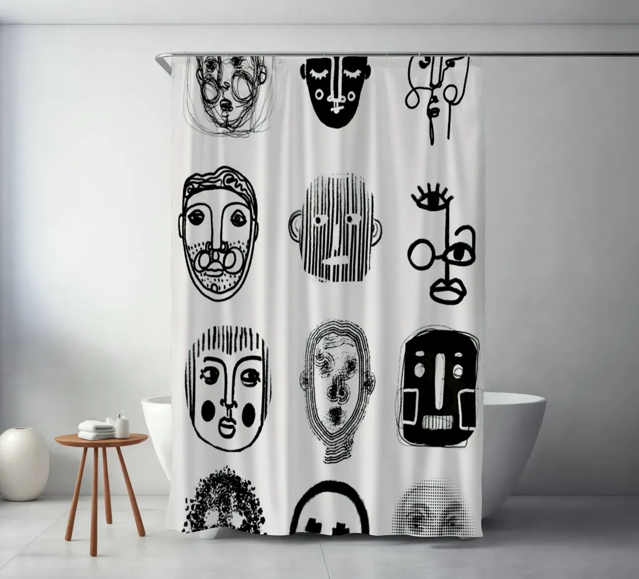 Twelve tenda da doccia da treechild