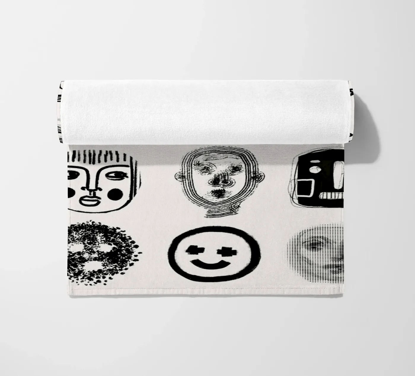 Twelve strandhanddoek van treechild