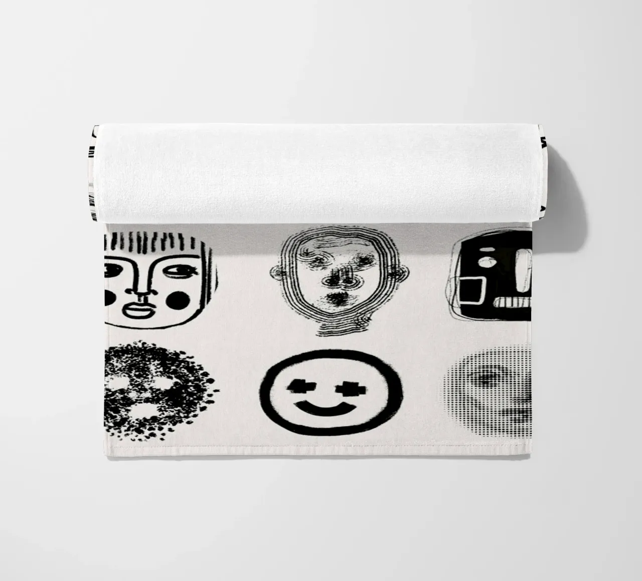 Twelve beach towel by treechild