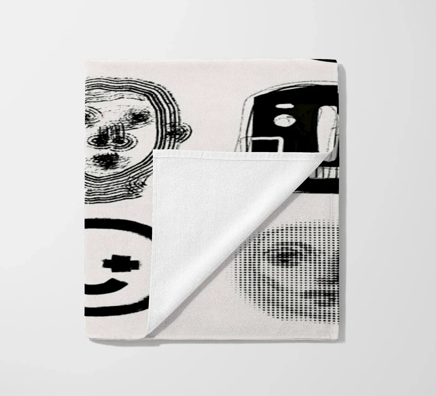 Twelve strandhanddoek van treechild