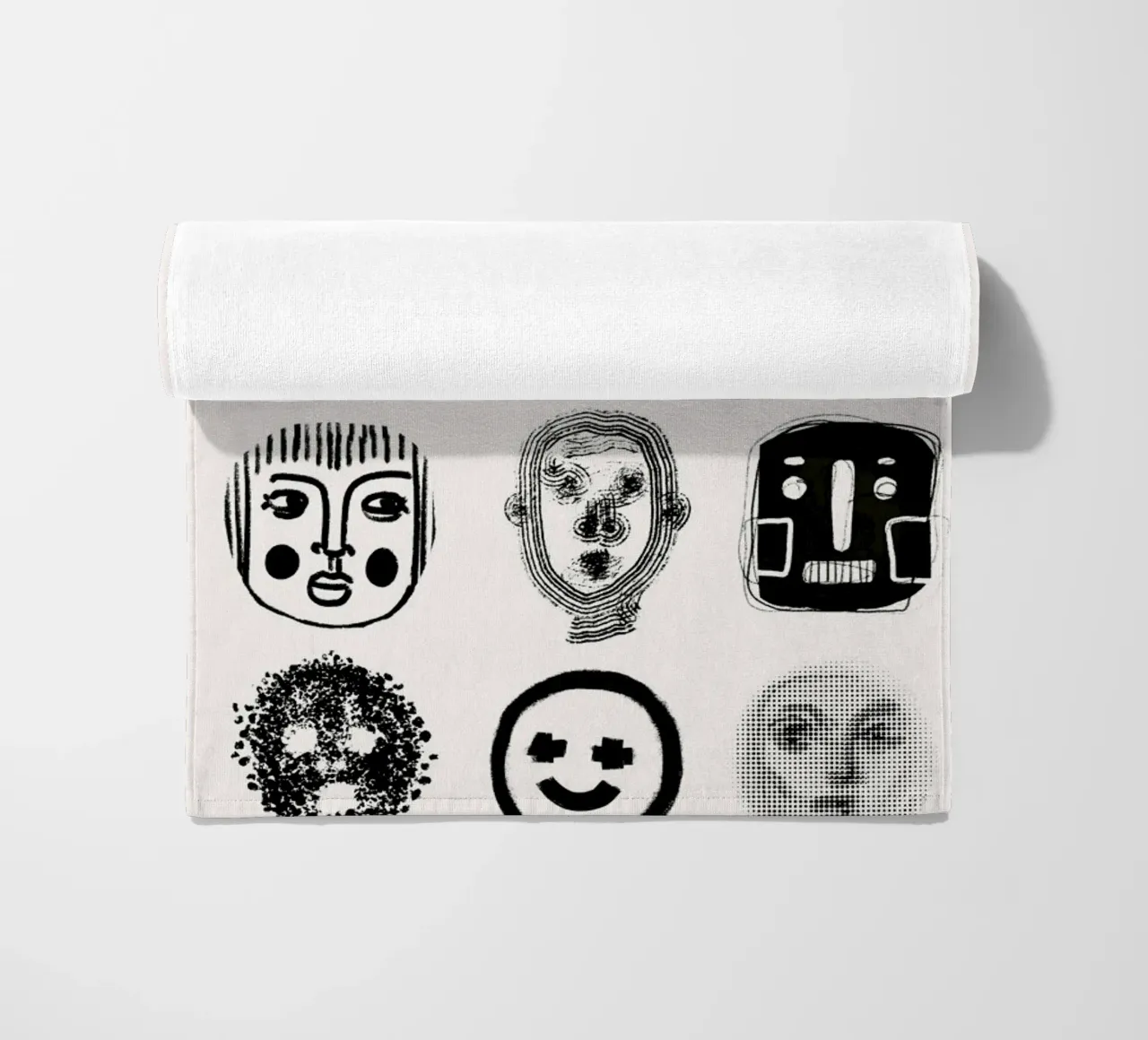 Twelve beach towel by treechild