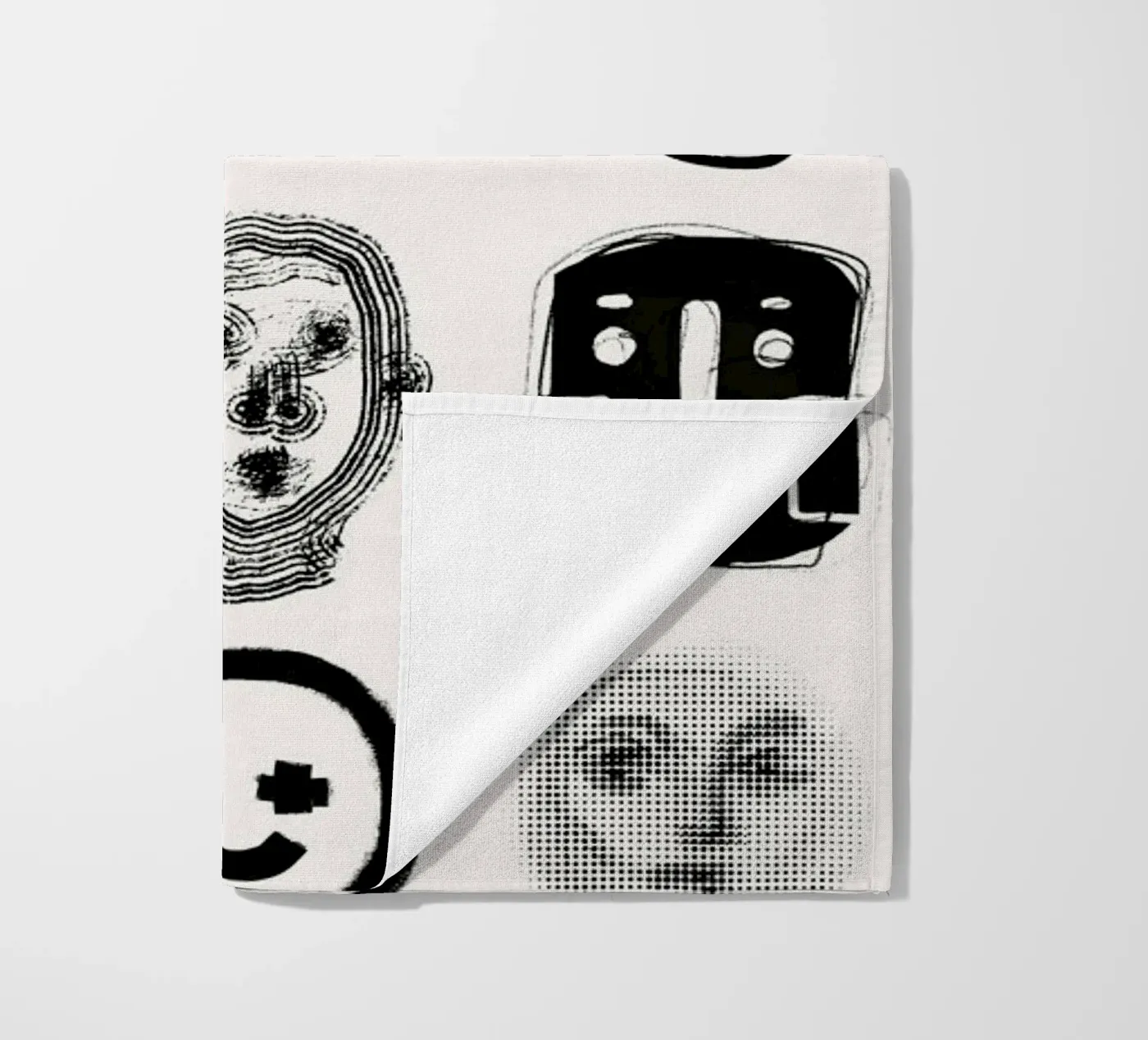 Twelve strandhanddoek van treechild