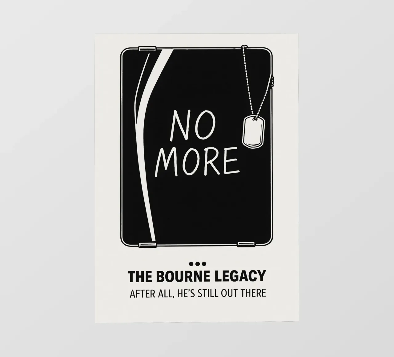 The Bourne Legacy Print pellicola backlit da MoviesArt