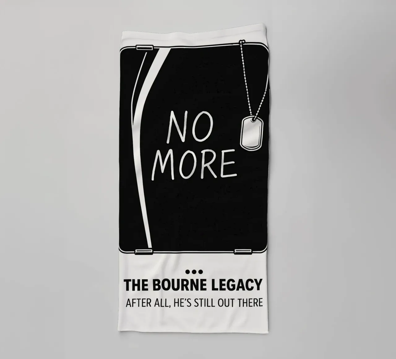 The Bourne Legacy Print asciugamano da bagno da MoviesArt