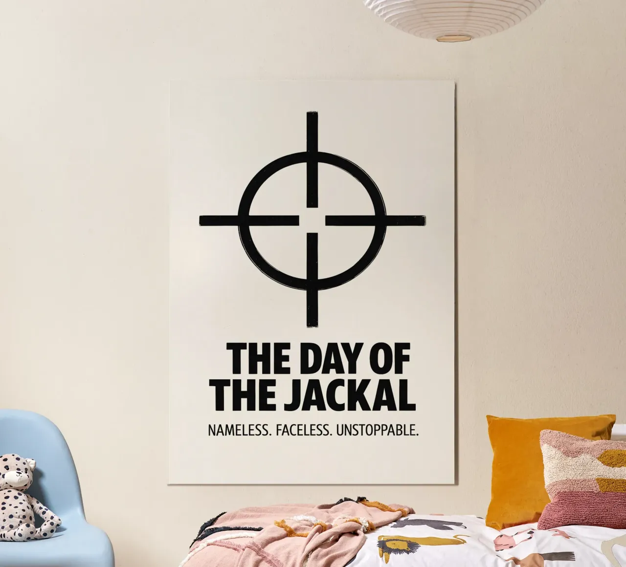 The Day of the Jackal Print alluminio dibond da MoviesArt