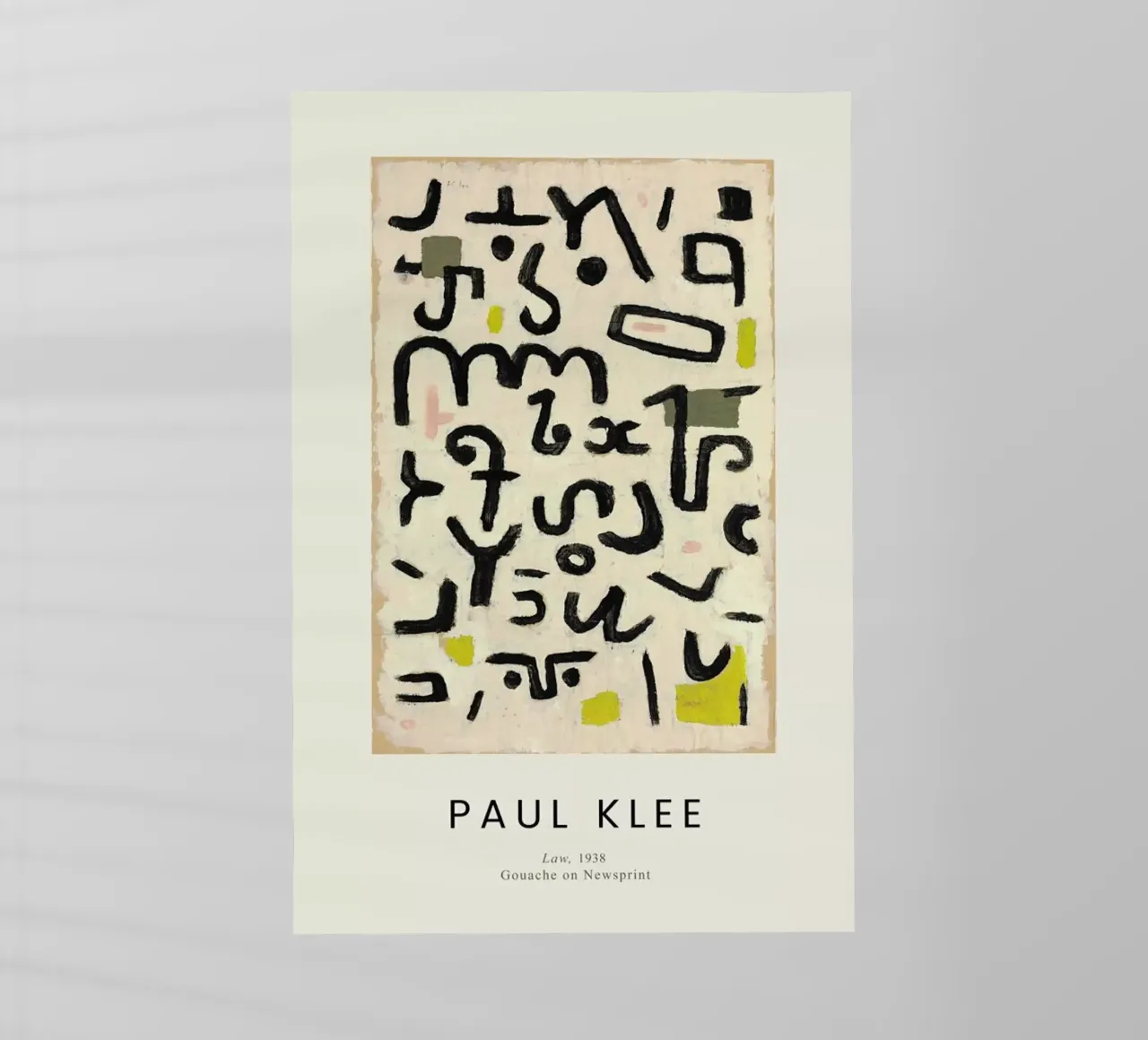 Klee - Law pellicola backlit da Vintage by JUNIQE