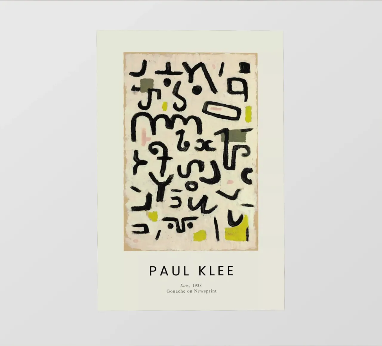 Klee - Law pellicola backlit da Vintage by JUNIQE