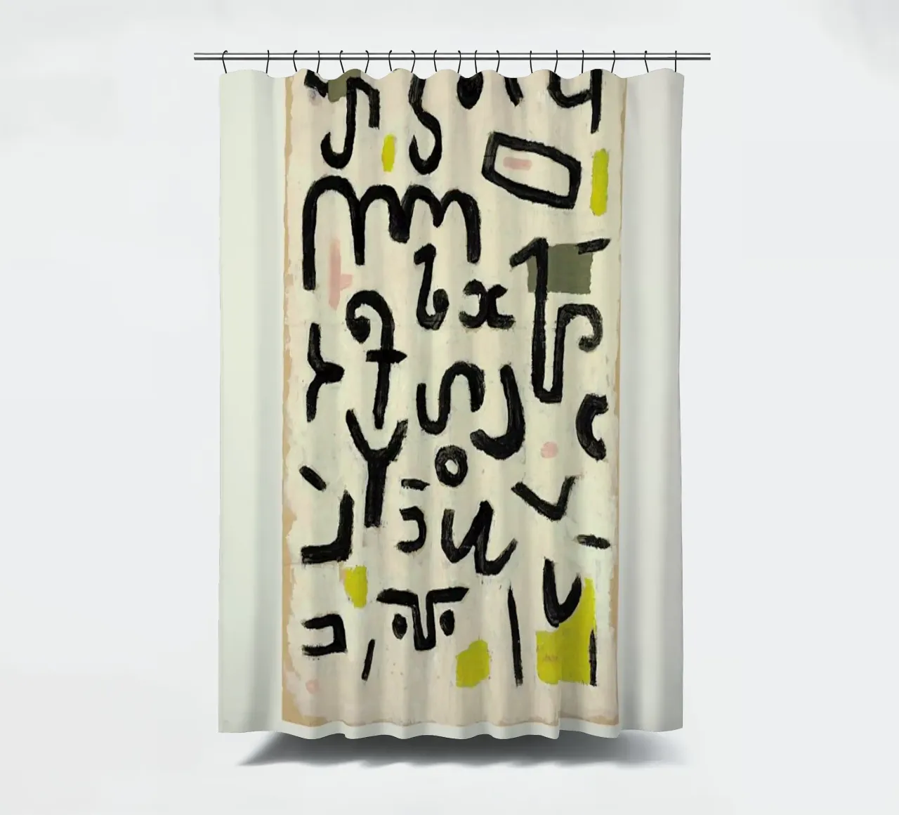 Klee - Law Duschvorhang von Vintage by JUNIQE