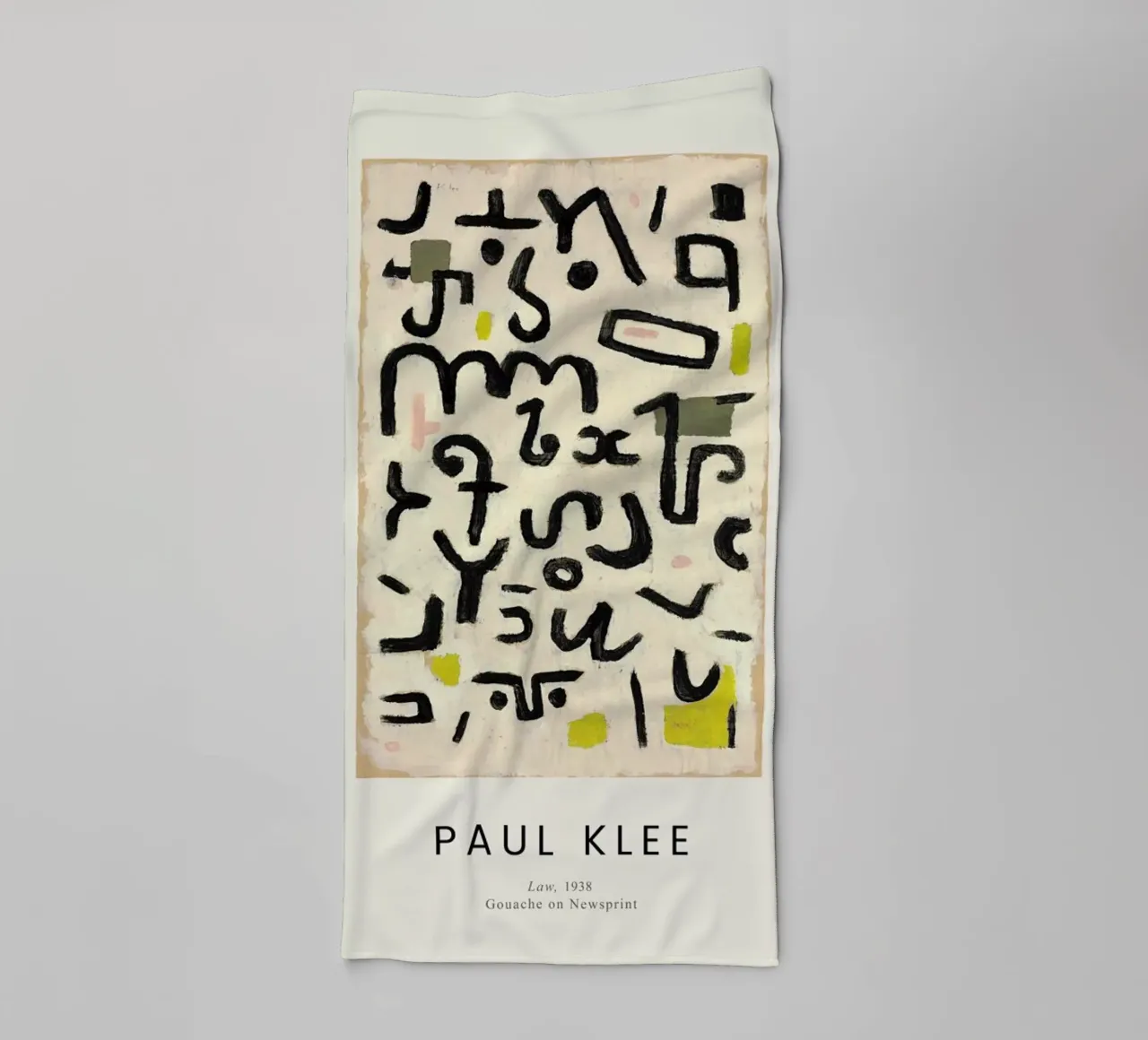 Klee - Law towel by Vintage by JUNIQE