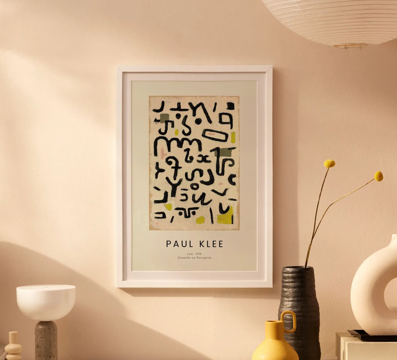Klee - Law Poster von Vintage by JUNIQE