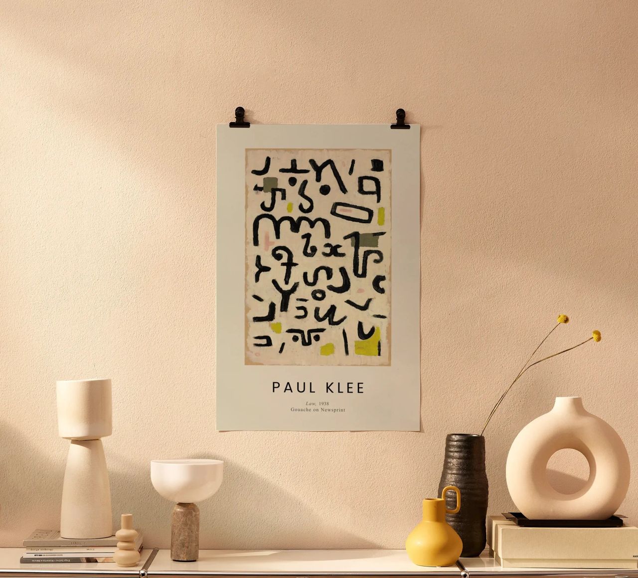 Klee - Law Poster von Vintage by JUNIQE