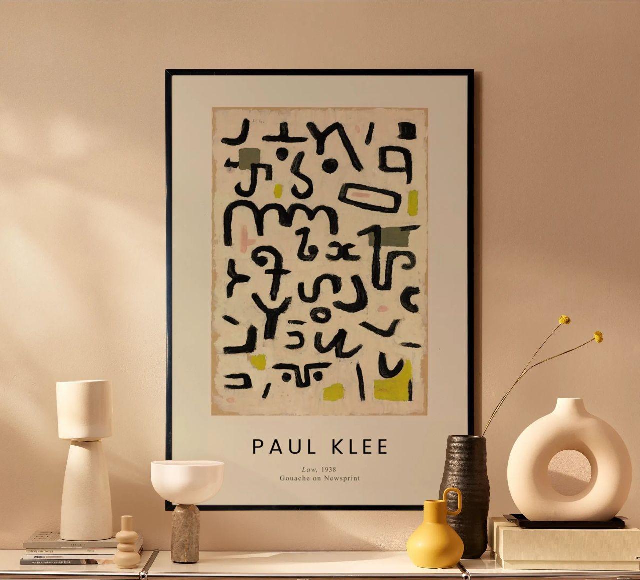 Klee - Law Poster von Vintage by JUNIQE