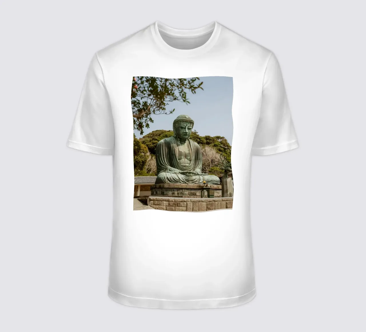 Giant Buddha in Kamakura - Japan t-shirt by Marcel Bisig