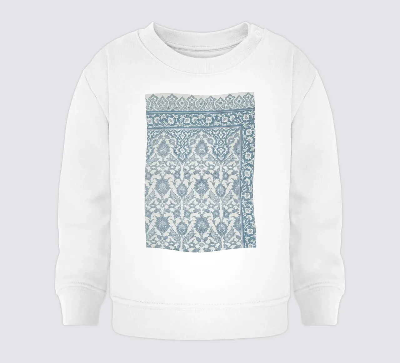 Patroon baby sweatshirt van Peace