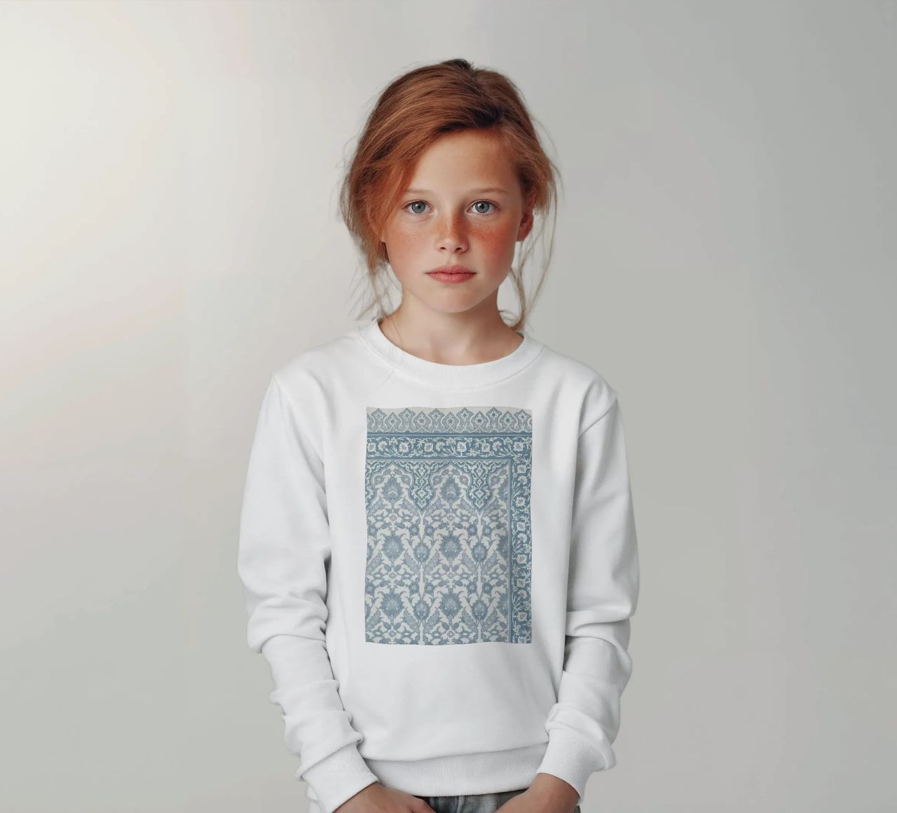 Pattern felpa bambino da Peace