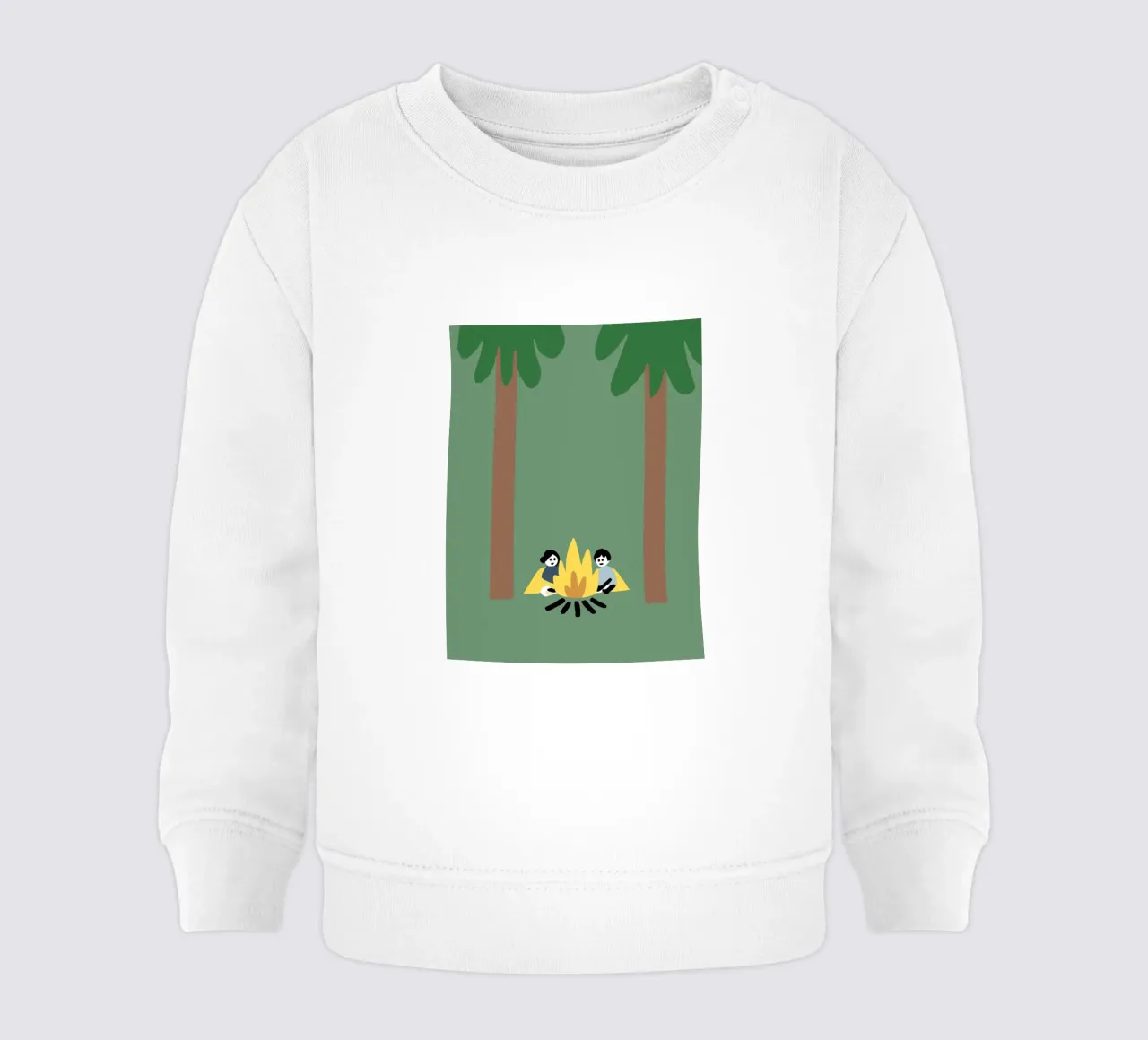 Campeggio felpa neonato da TRENDY POSTER SHOP