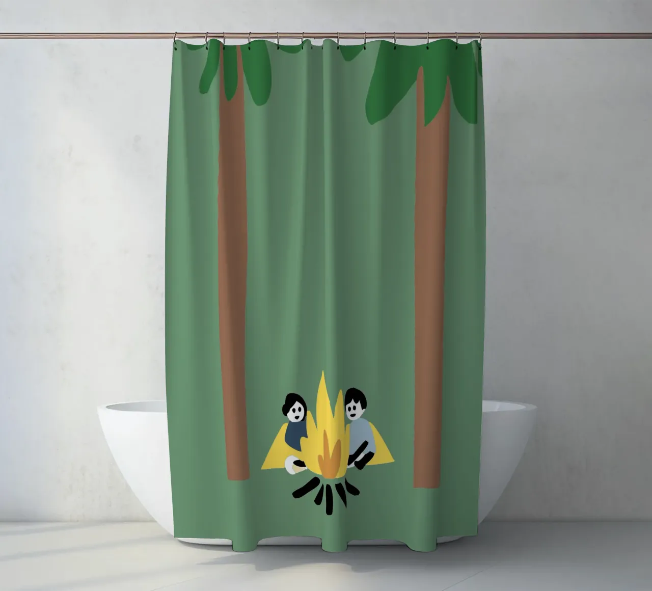Campeggio tenda da doccia da TRENDY POSTER SHOP