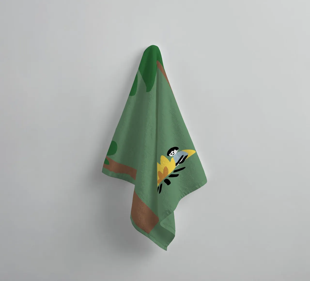 Campeggio asciugamano da bagno da TRENDY POSTER SHOP