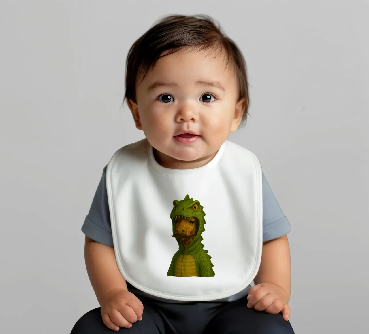 Giraffa T-Rex - Poster Dino a Brooklyn bavaglino da So Cute Land - Affiches et posters