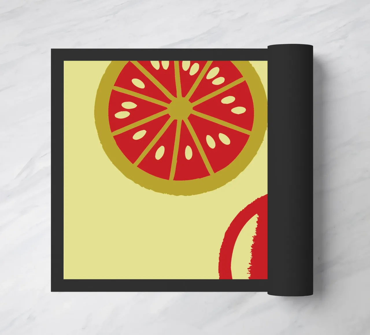 Tomatoes doormat by TRENDY POSTER SHOP