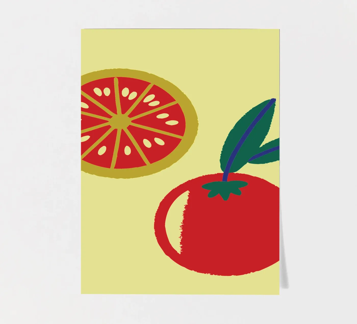 Tomatoes sticker sheet by TRENDY POSTER SHOP
