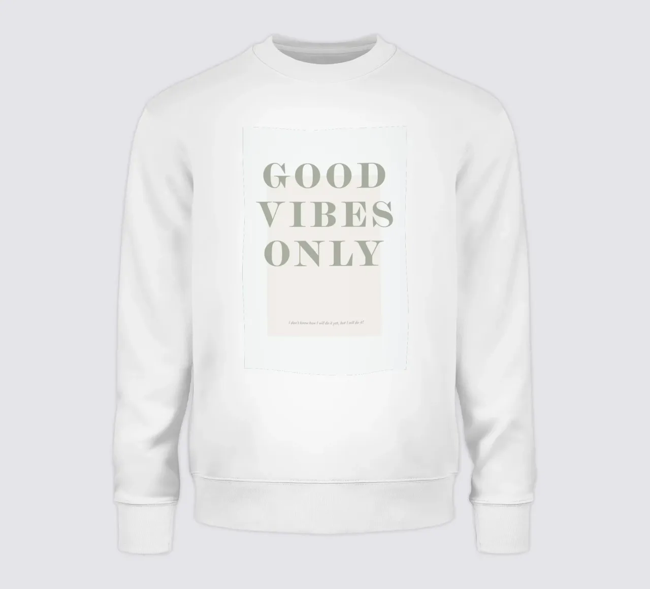 Goodvibes Only felpa da Ayleen