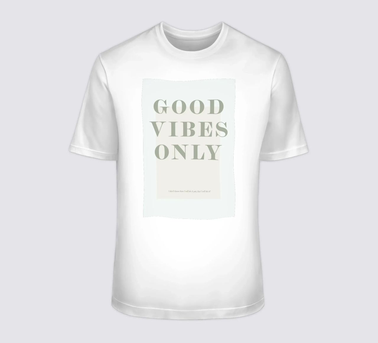 Goodvibes Only t-shirt da Ayleen