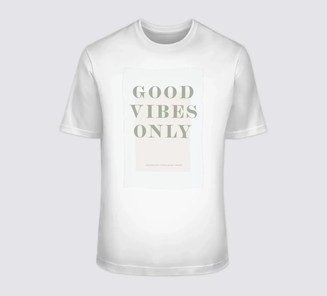 Goodvibes Only t-shirt da Ayleen