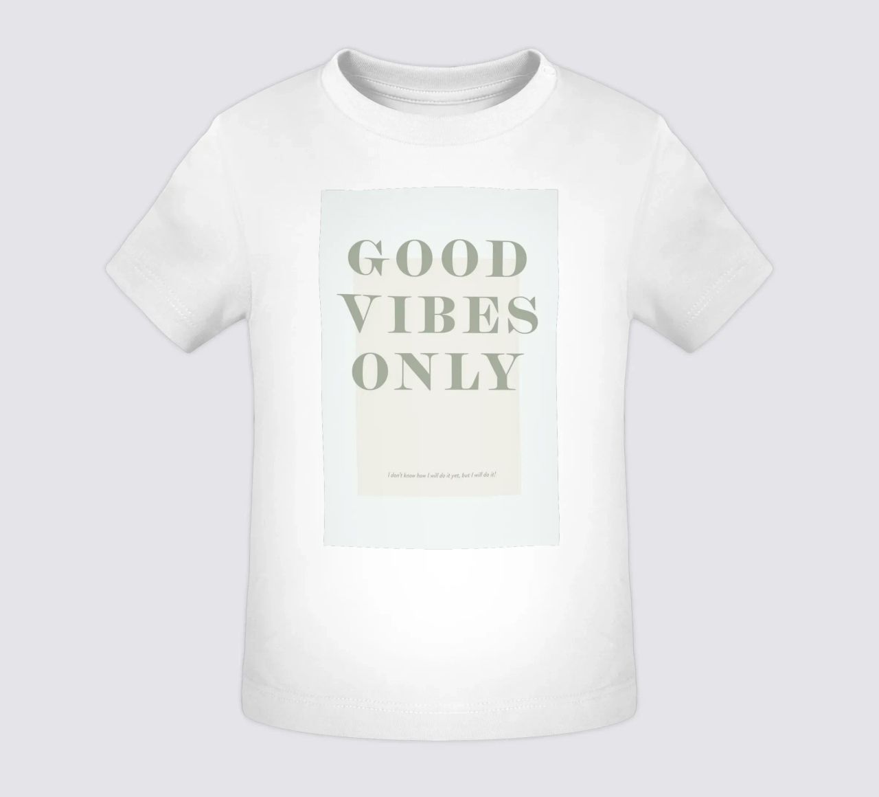 Goodvibes Only maglietta neonato da Ayleen