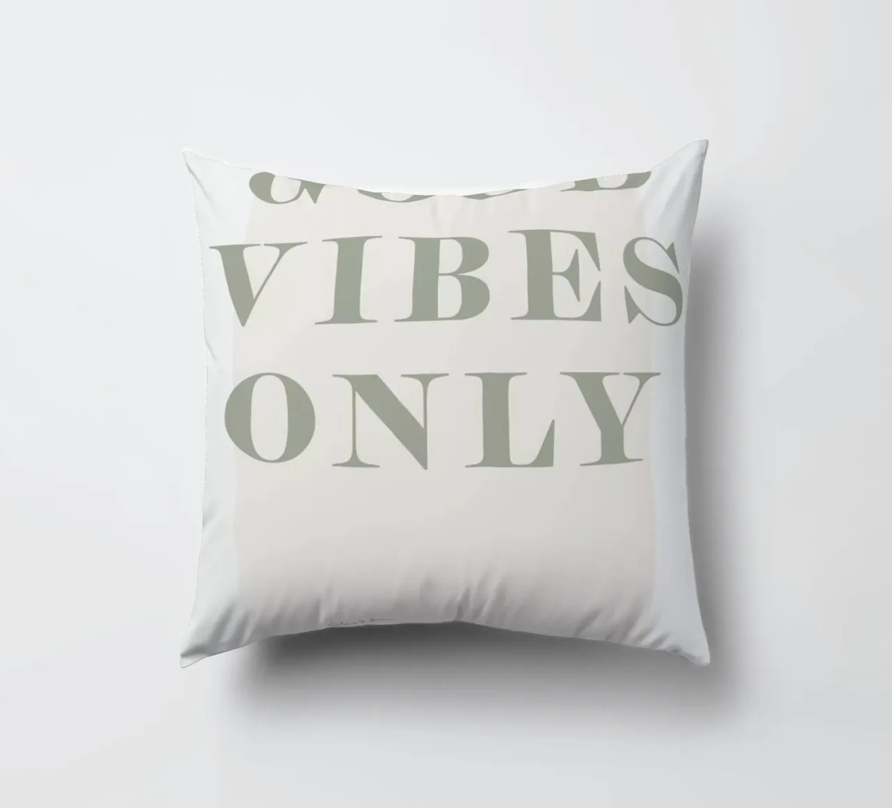 Goodvibes Only Kissen von Ayleen