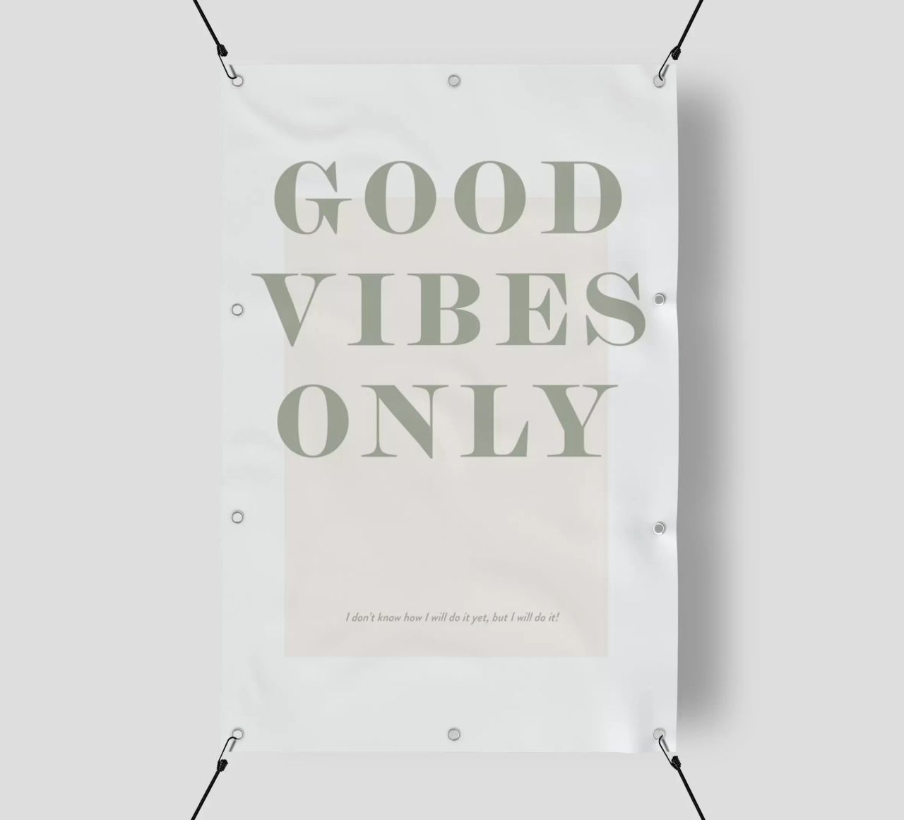 Goodvibes Only telo in pvc da Ayleen