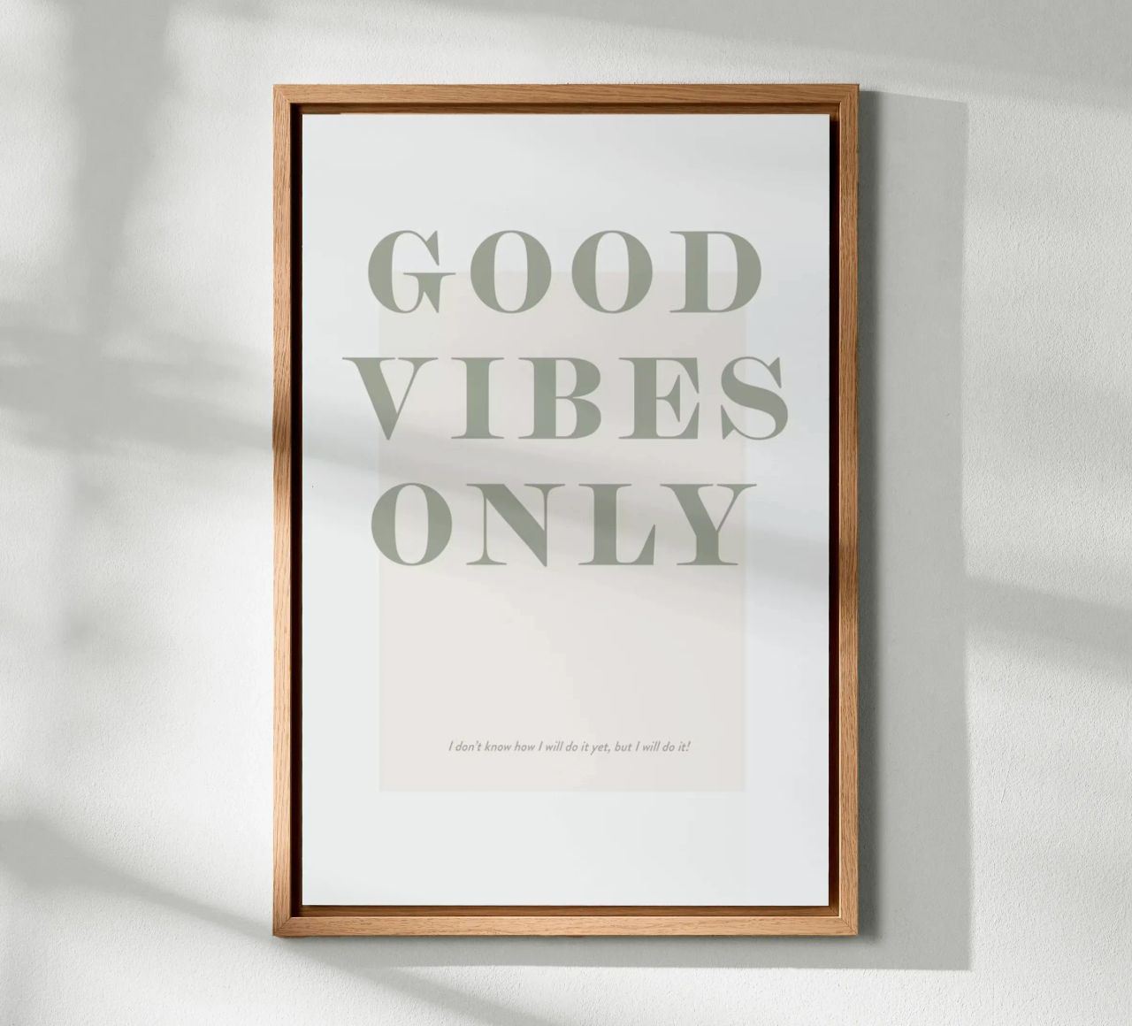 Goodvibes Only alluminio dibond da Ayleen