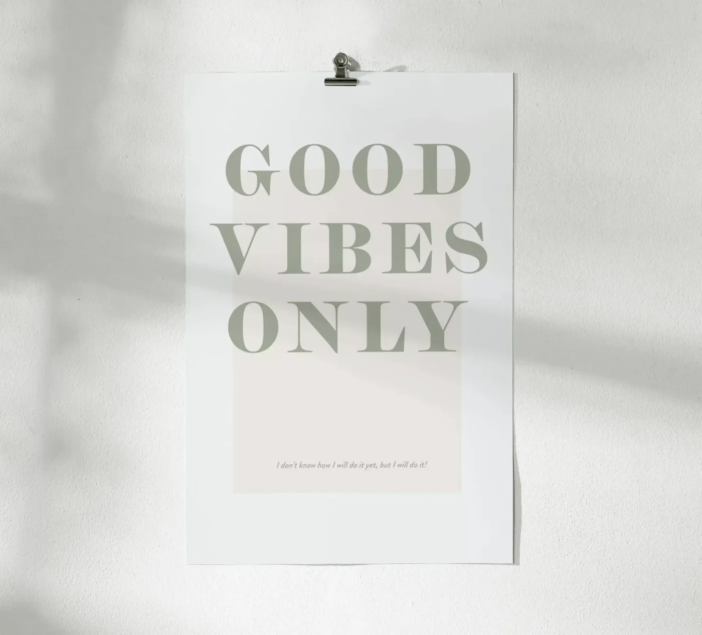 Goodvibes Only poster da Ayleen