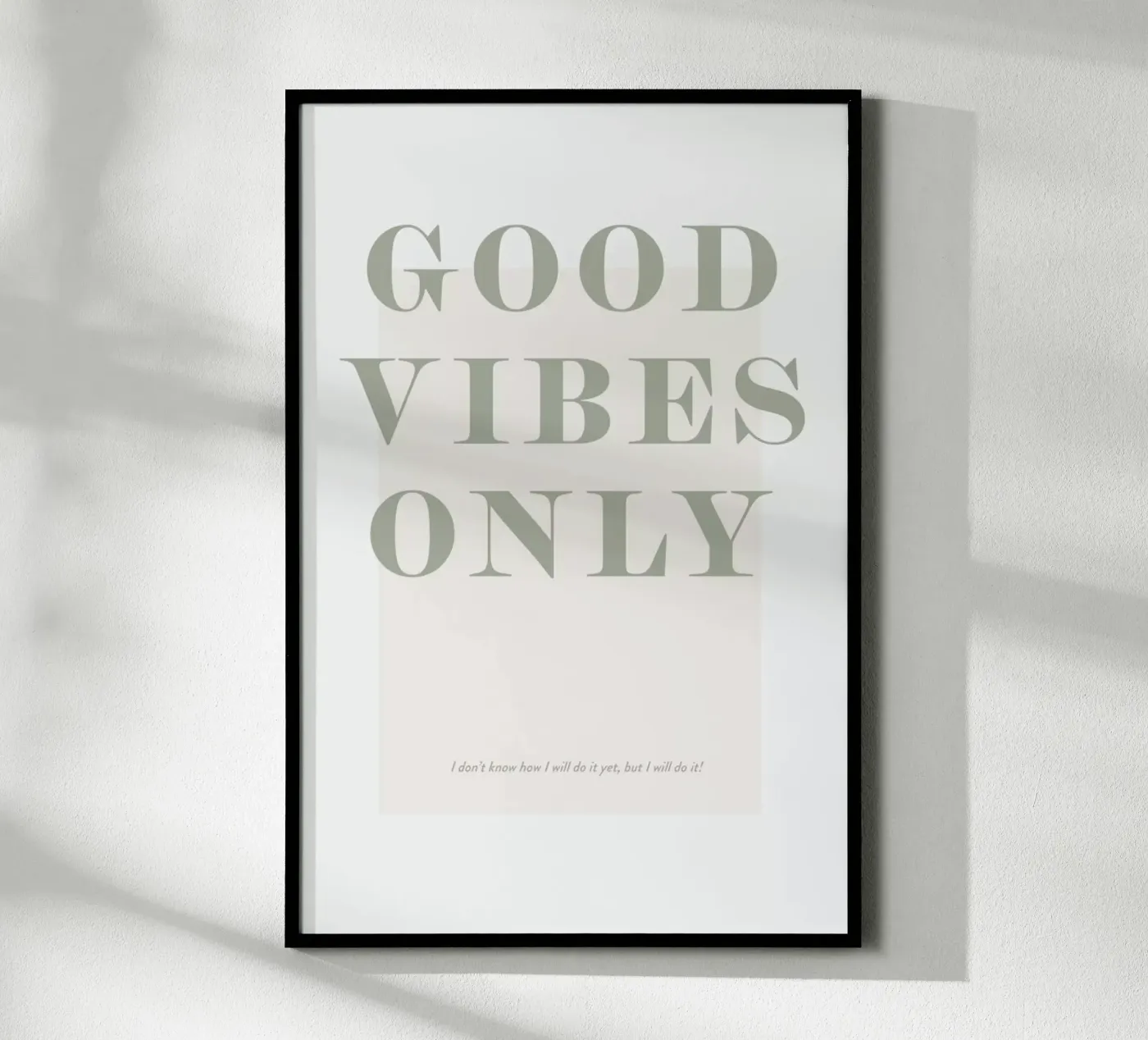 Goodvibes Only poster da Ayleen