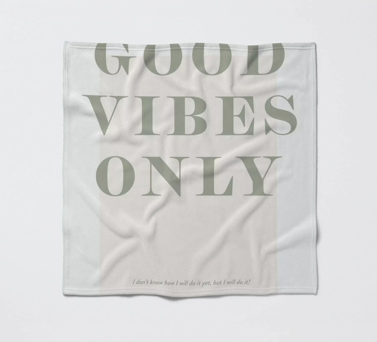 Goodvibes Only coperta in pile da Ayleen
