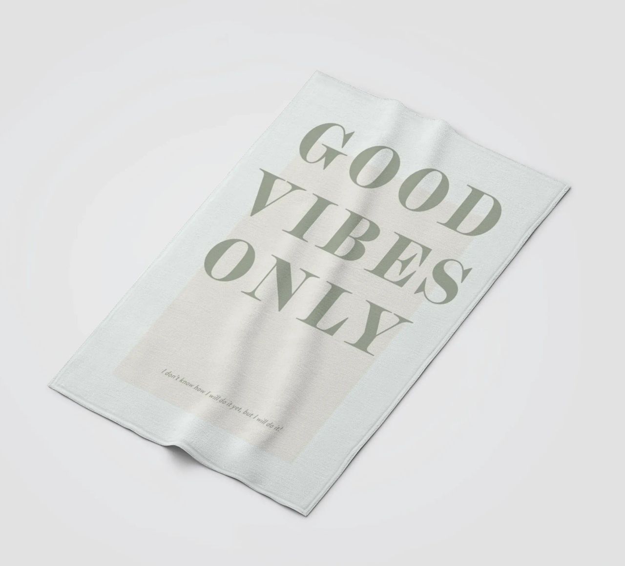 Goodvibes Only coperta in pile da Ayleen