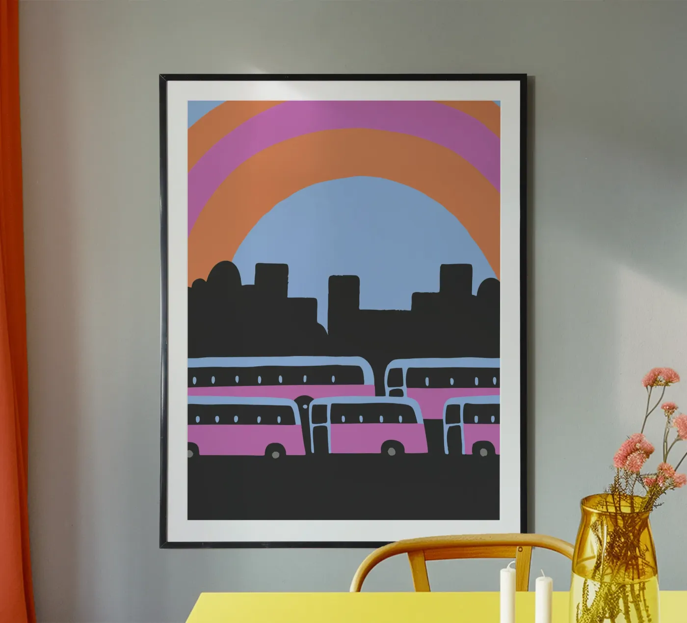 Bus Station poster by TRENDY POSTER SHOP