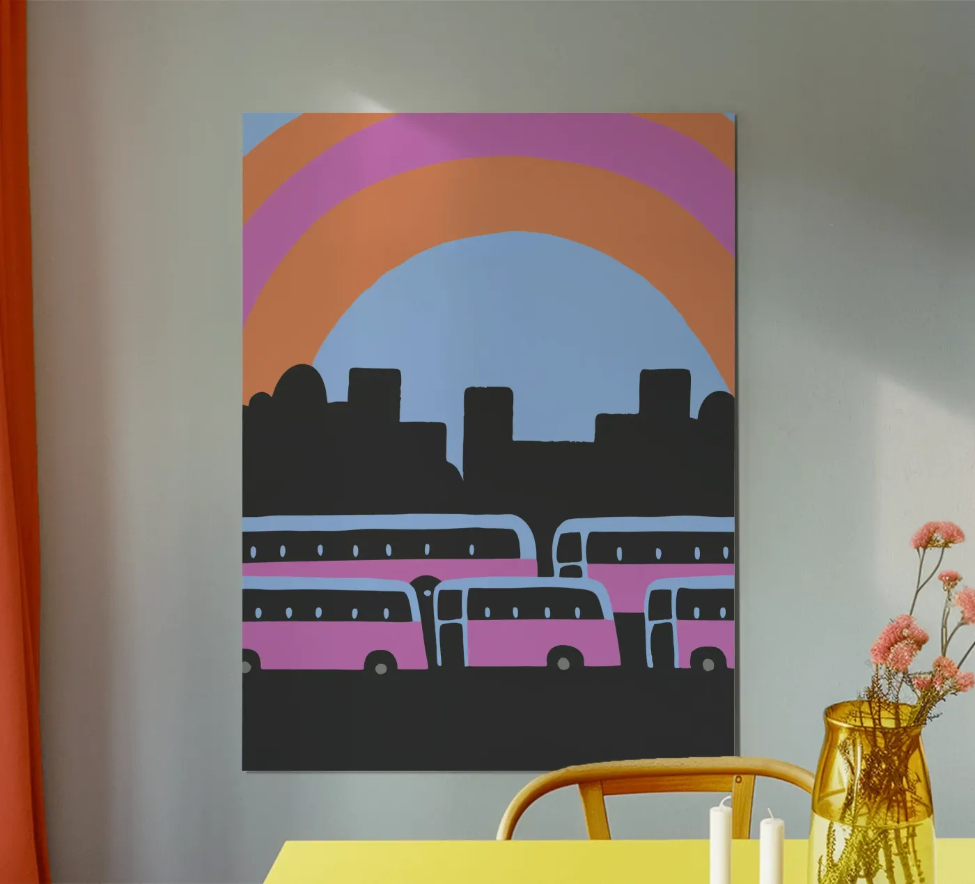 Bus Station poster by TRENDY POSTER SHOP